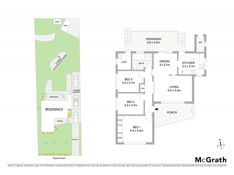 34 Rupert Street, Mount Colah NSW 2079 Floorplan