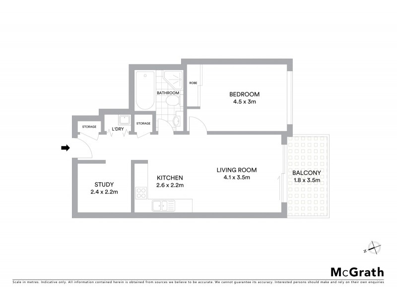 155/8 Thomas Street, Waitara NSW 2077 Floorplan
