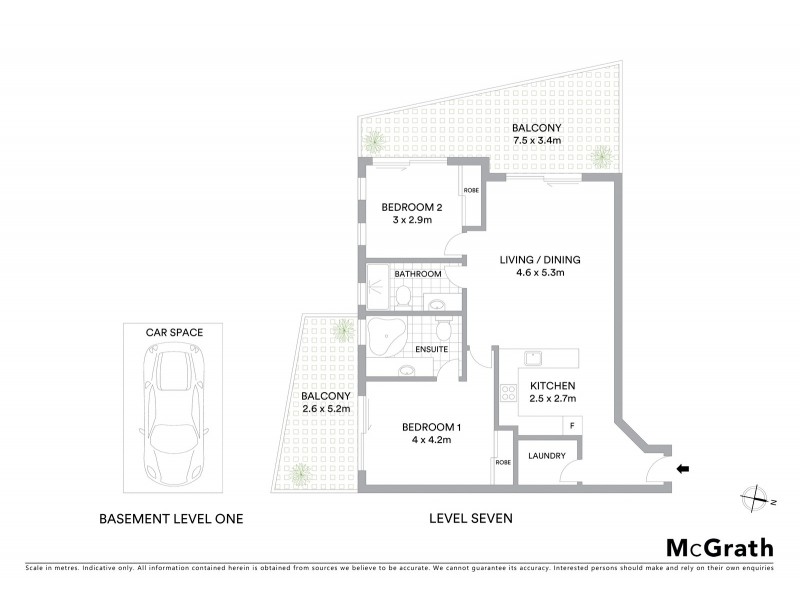 43/12 Orara Street, Waitara NSW 2077 Floorplan
