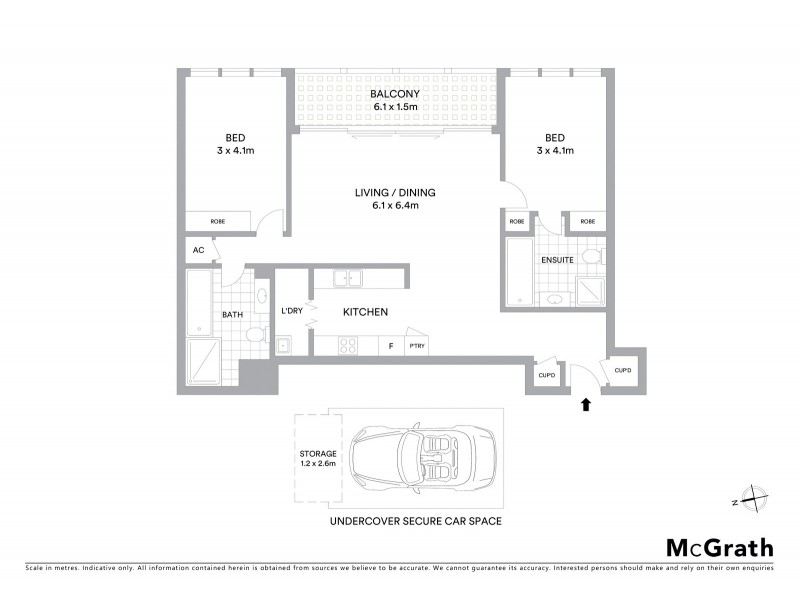 131/8 Thomas Street, Waitara NSW 2077 Floorplan