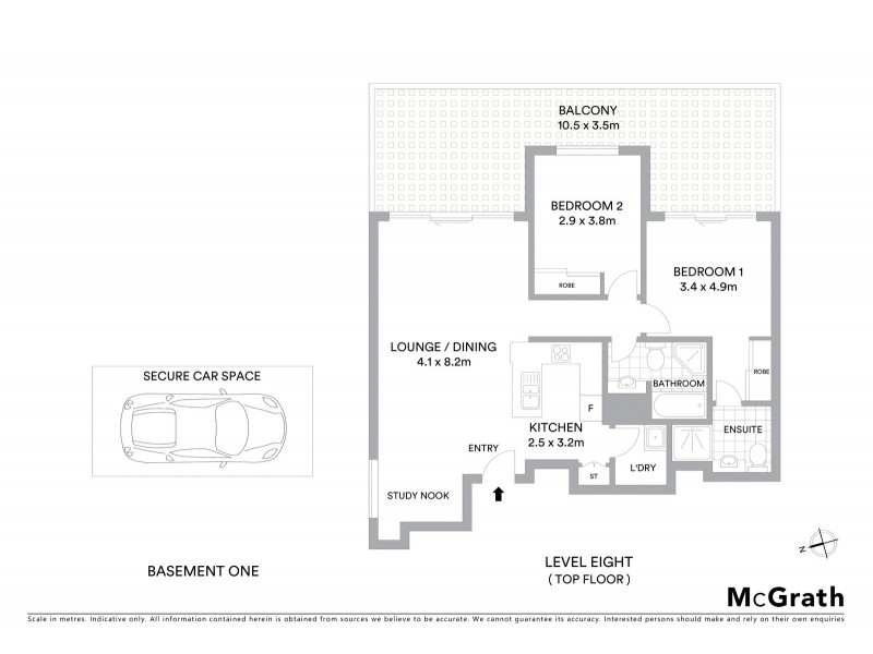 101/15 Orara Street, Waitara NSW 2077 Floorplan