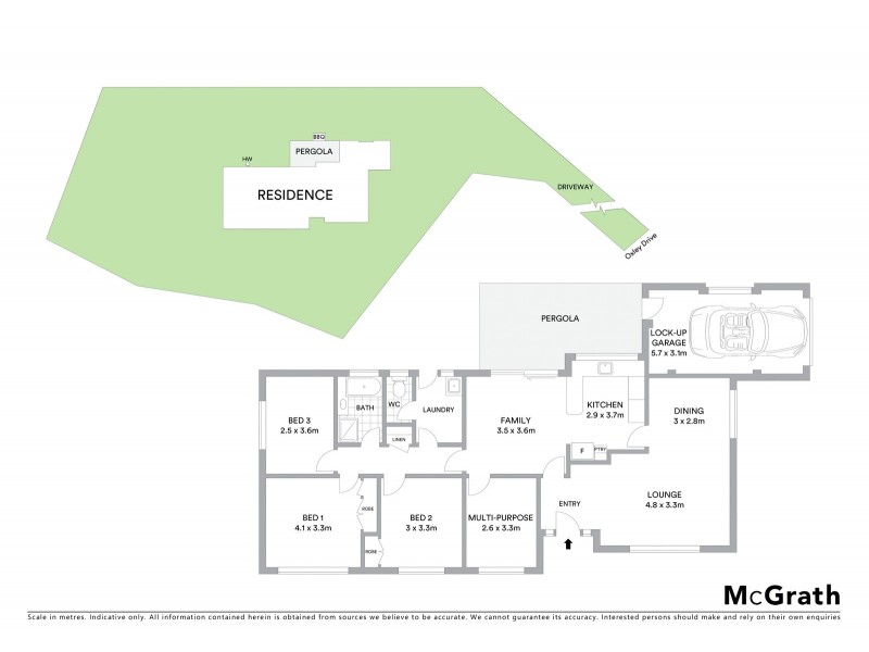 49 Oxley Drive, Mount Colah NSW 2079 Floorplan