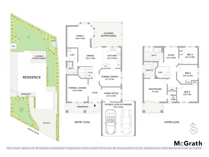36 Amaroo Avenue, Mount Colah NSW 2079 Floorplan