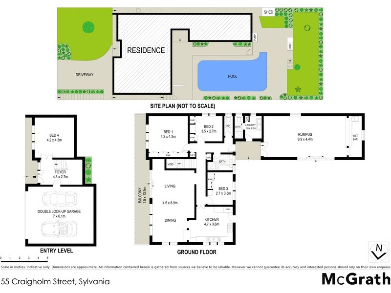 55 Craigholm Street, Sylvania NSW 2224 Floorplan