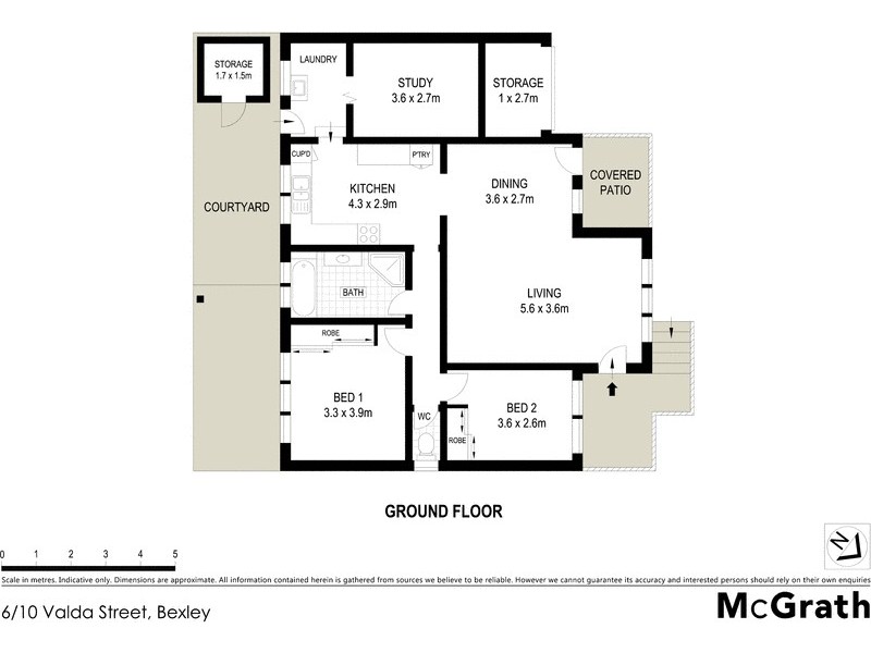 6/10 Valda Street, Bexley NSW 2207 Floorplan