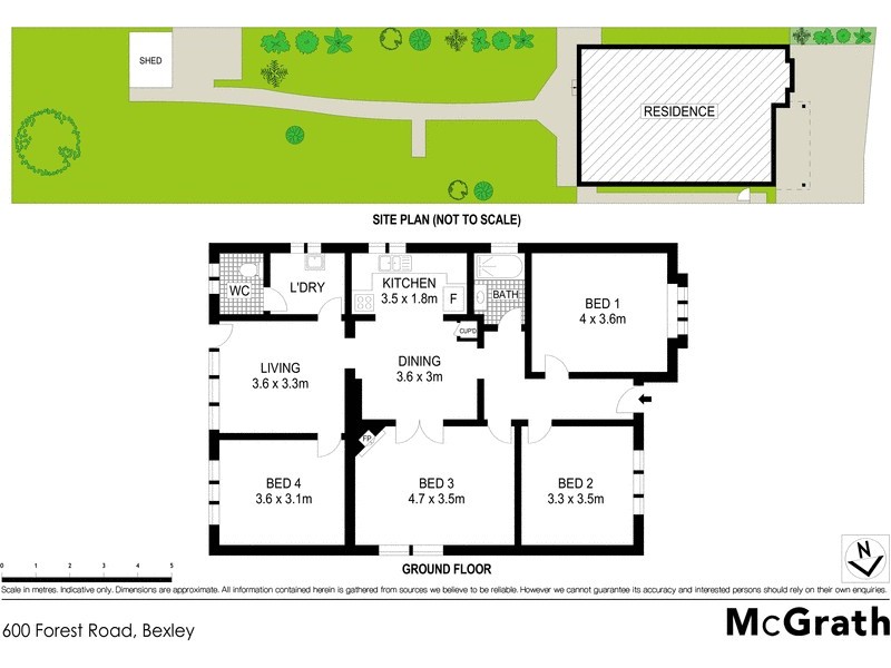 600 Forest Road, Bexley NSW 2207 Floorplan