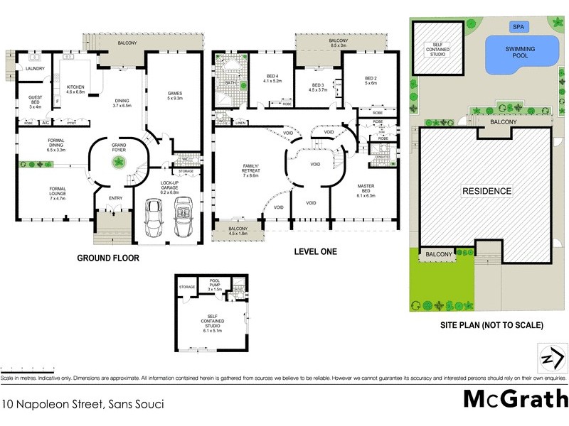 10 Napoleon Street, Sans Souci NSW 2219 Floorplan