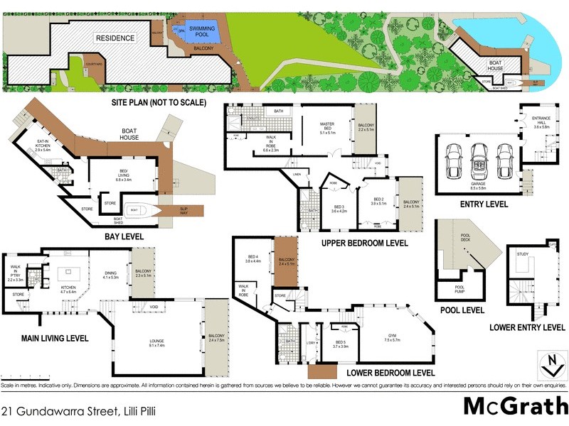 21 Gundawarra Street, Lilli Pilli NSW 2229 Floorplan