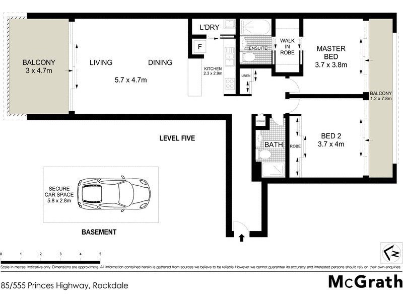 85/555 Princes Highway, Rockdale NSW 2216 Floorplan