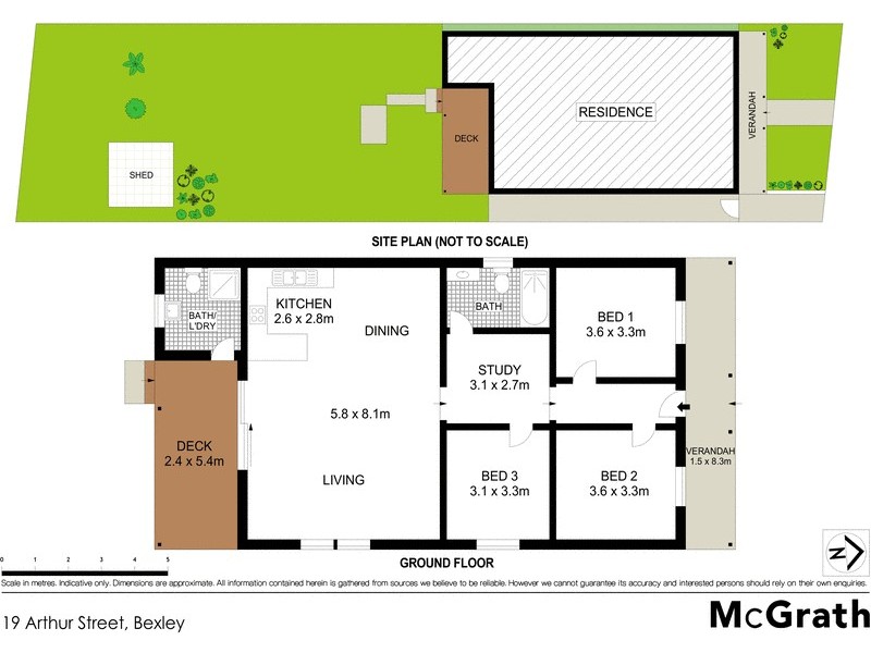 19 Arthur Street, Bexley NSW 2207 Floorplan