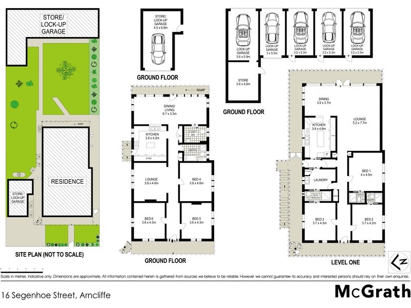 16 Segenhoe Street, Arncliffe NSW 2205 Floorplan