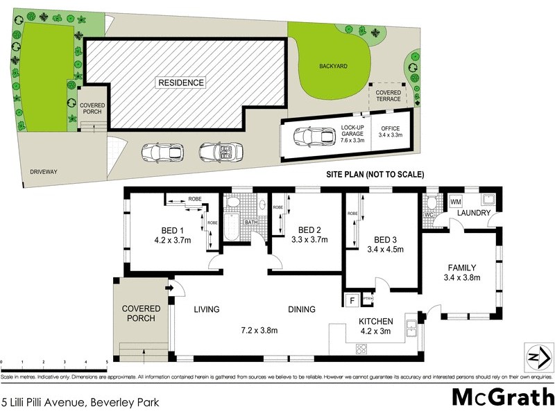 5 Lilli Pilli Avenue, Beverley Park NSW 2217 Floorplan