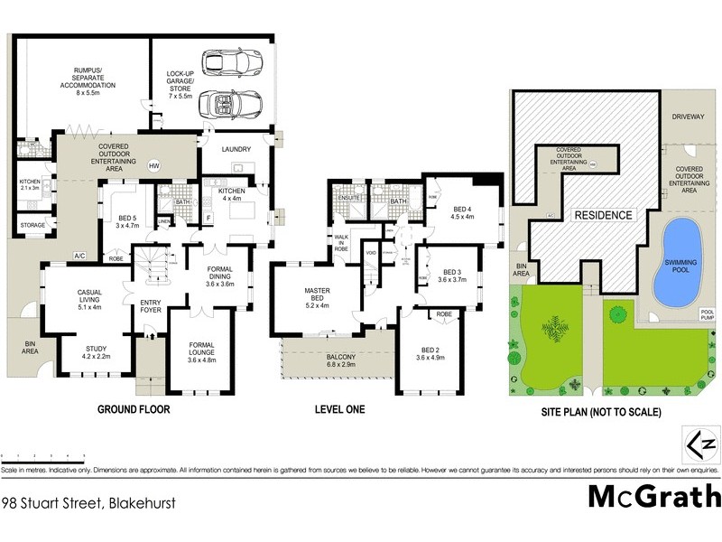98 Stuart Street, Blakehurst NSW 2221 Floorplan