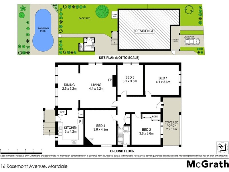 16 Rosemont Avenue, Mortdale NSW 2223 Floorplan