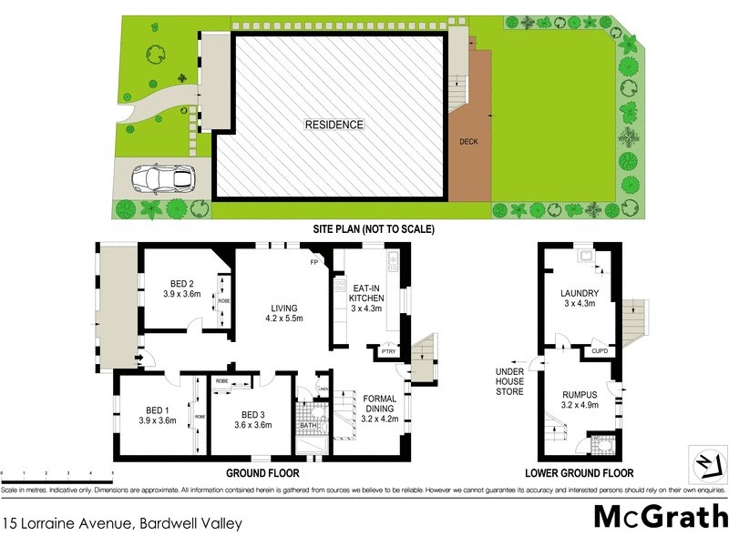 15 Lorraine Avenue, Bardwell Valley NSW 2207 Floorplan