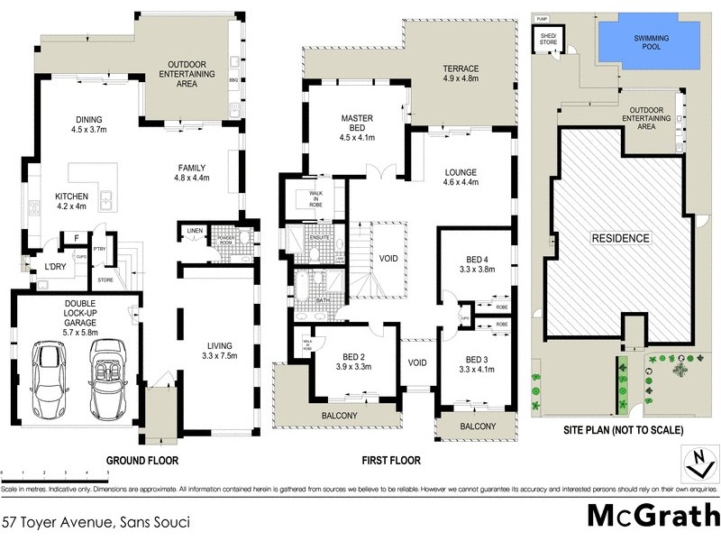 57 Toyer Avenue, Sans Souci NSW 2219 Floorplan