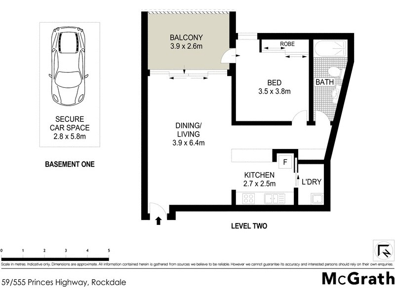 59/555 Princes Highway, Rockdale NSW 2216 Floorplan