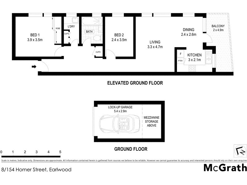 8/154 Homer Street, Earlwood NSW 2206 Floorplan