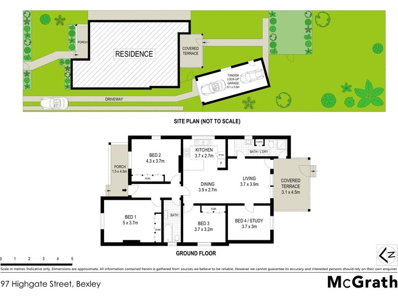 97 Highgate Street, Bexley NSW 2207 Floorplan