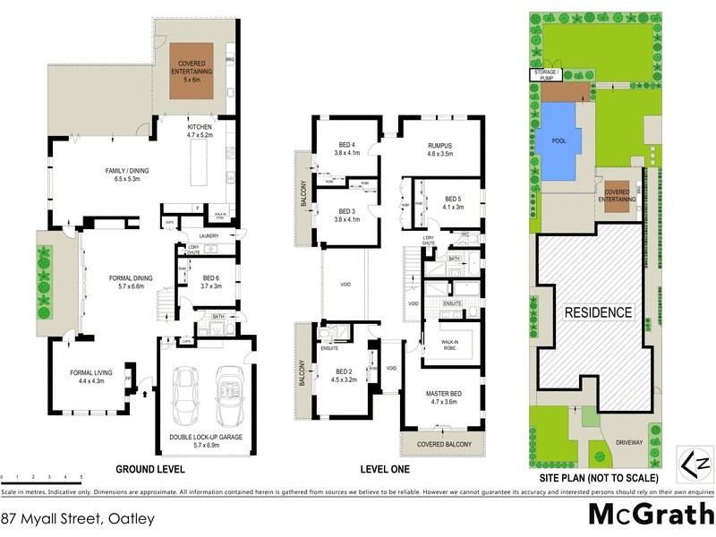 87 Myall Street, Oatley NSW 2223 Floorplan