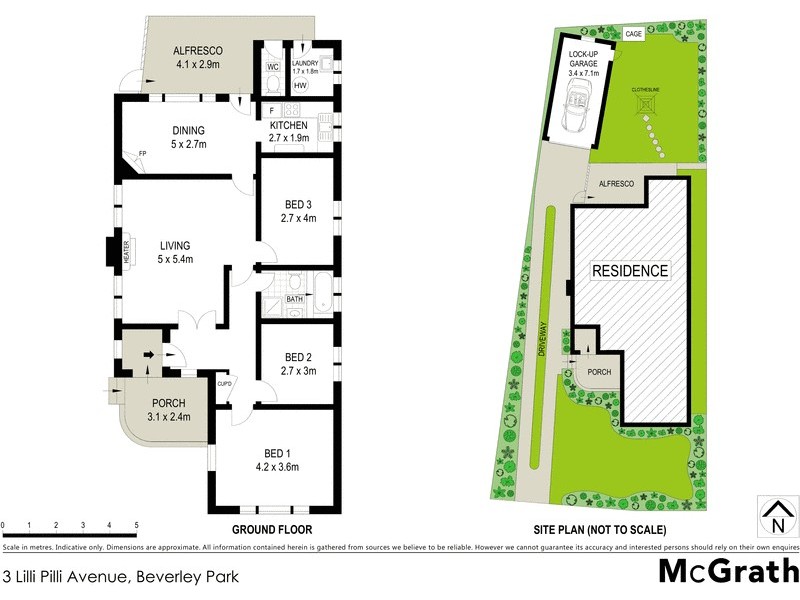 3 Lilli Pilli Avenue, Beverley Park NSW 2217 Floorplan