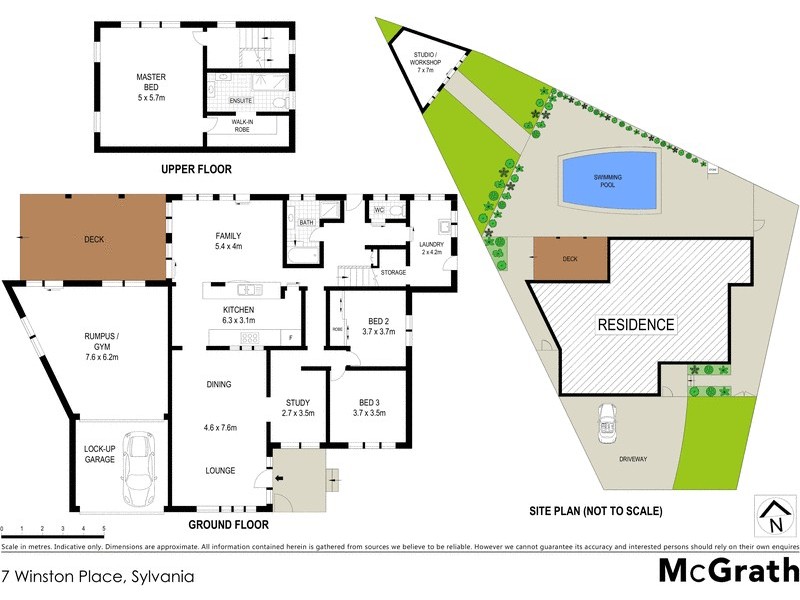 7 Winston Place, Sylvania NSW 2224 Floorplan