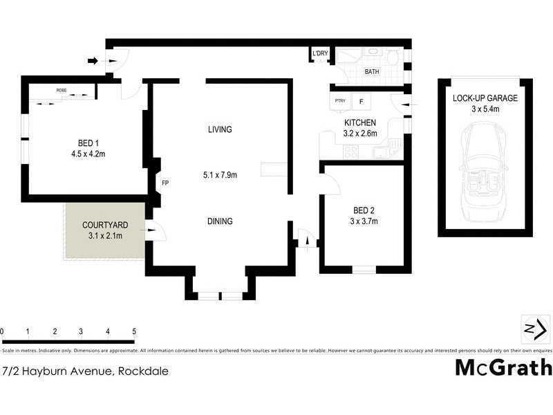 7/2 Hayburn Avenue, Rockdale NSW 2216 Floorplan