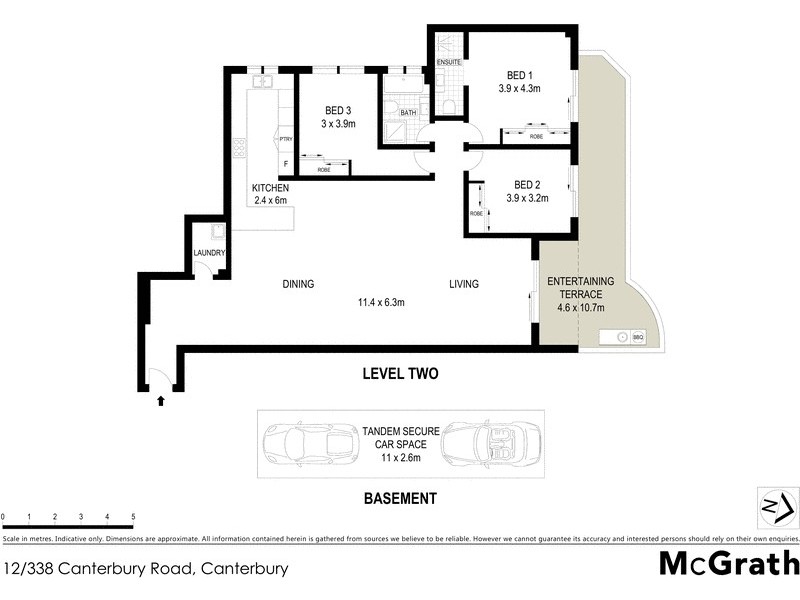 12/338 Canterbury Road, Canterbury NSW 2193 Floorplan