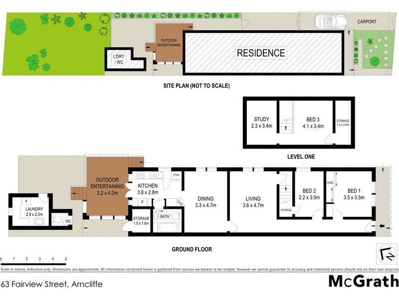 63 Fairview Street, Arncliffe NSW 2205 Floorplan