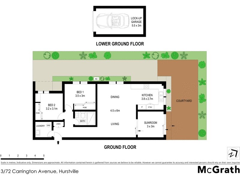 3/72 Carrington Avenue, Hurstville NSW 2220 Floorplan
