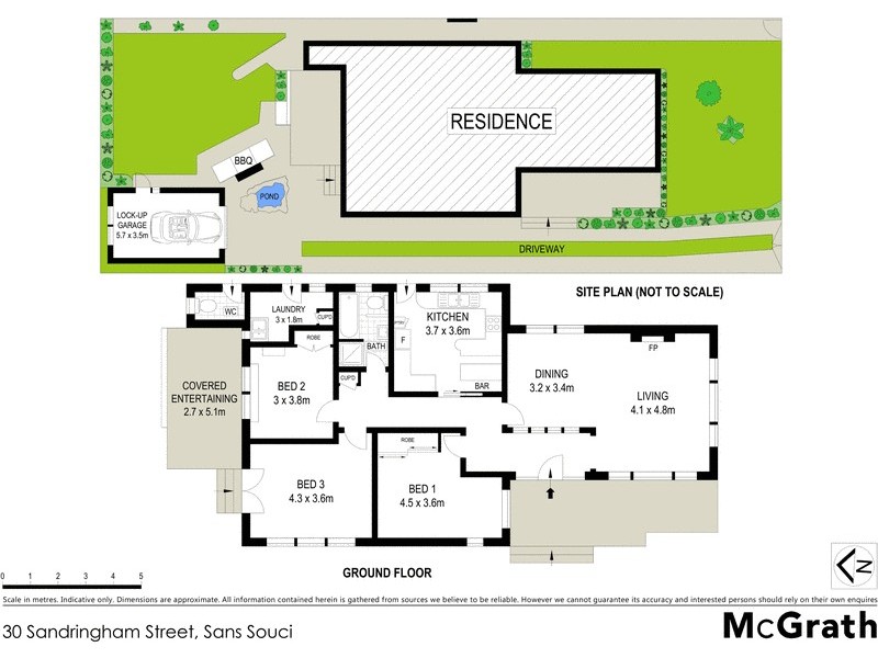 30 Sandringham Street, Sans Souci NSW 2219 Floorplan