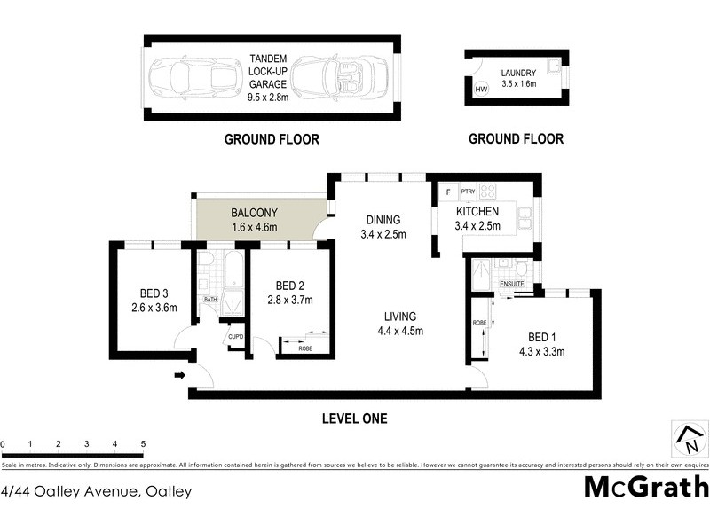 4/44 Oatley Avenue, Oatley NSW 2223 Floorplan