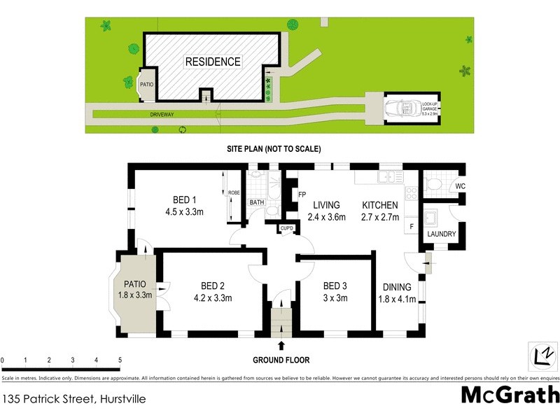 135 Patrick Street, Hurstville NSW 2220 Floorplan
