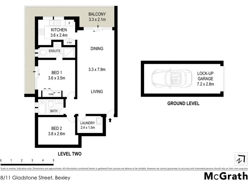 8/11 Gladstone Street, Bexley NSW 2207 Floorplan