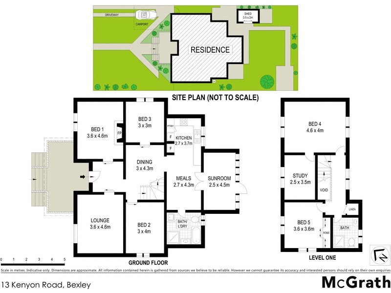 13 Kenyon Road, Bexley NSW 2207 Floorplan