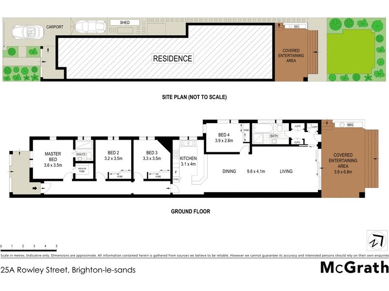 25A Rowley Street, Brighton-le-sands NSW 2216 Floorplan