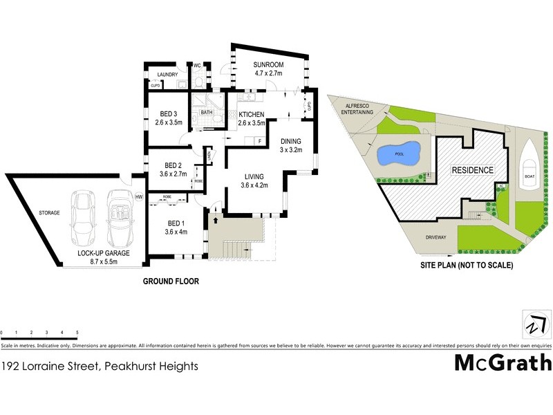 192 Lorraine Street, Peakhurst Heights NSW 2210 Floorplan