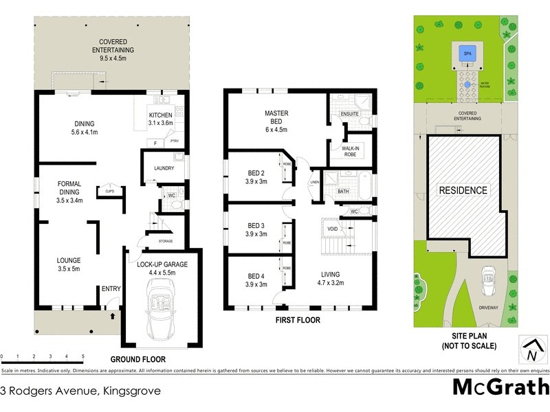 3 Rodgers Avenue, Kingsgrove NSW 2208 Floorplan