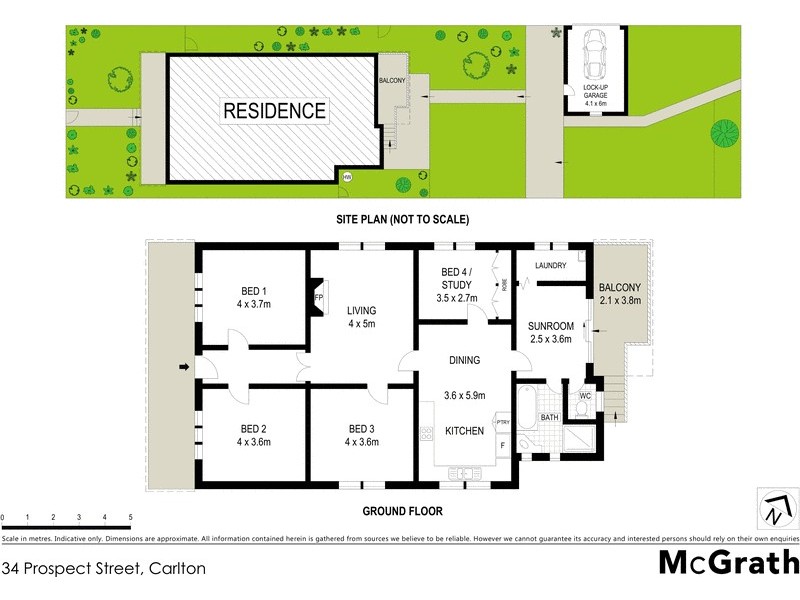 34 Prospect Street, Carlton NSW 2218 Floorplan