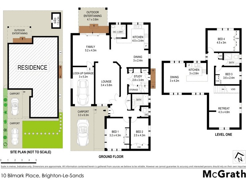 10 Bilmark Place, Brighton-le-sands NSW 2216 Floorplan
