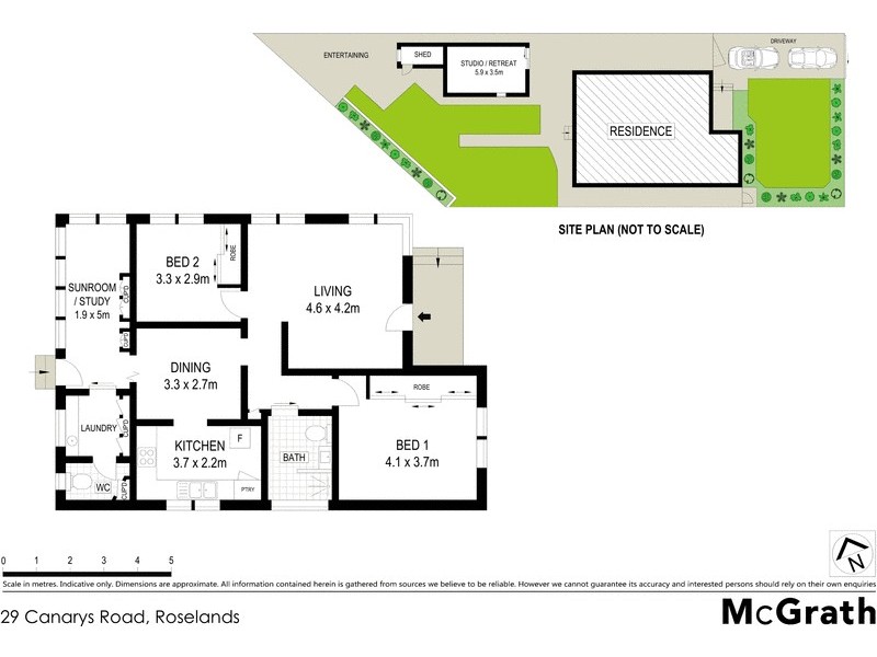 29 Canarys Road, Roselands NSW 2196 Floorplan