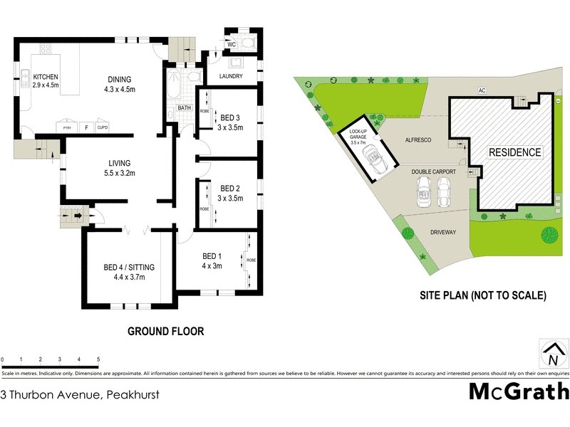 3 Thurbon Avenue, Peakhurst NSW 2210 Floorplan
