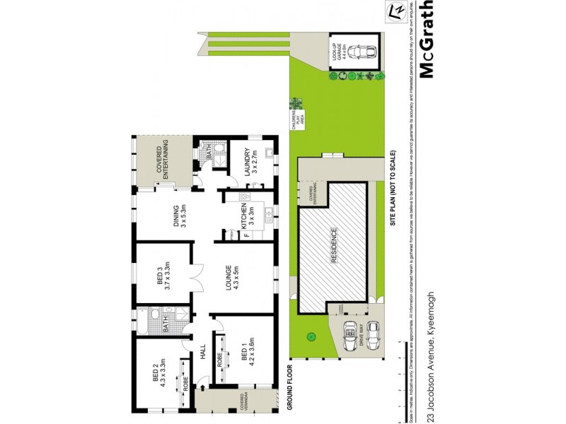 23 Jacobson Avenue, Kyeemagh NSW 2216 Floorplan