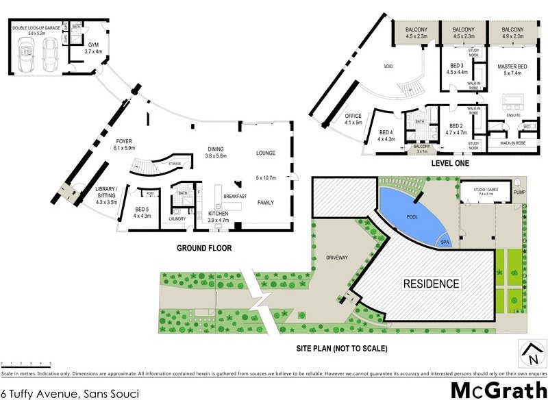 6 Tuffy Avenue, Sans Souci NSW 2219 Floorplan