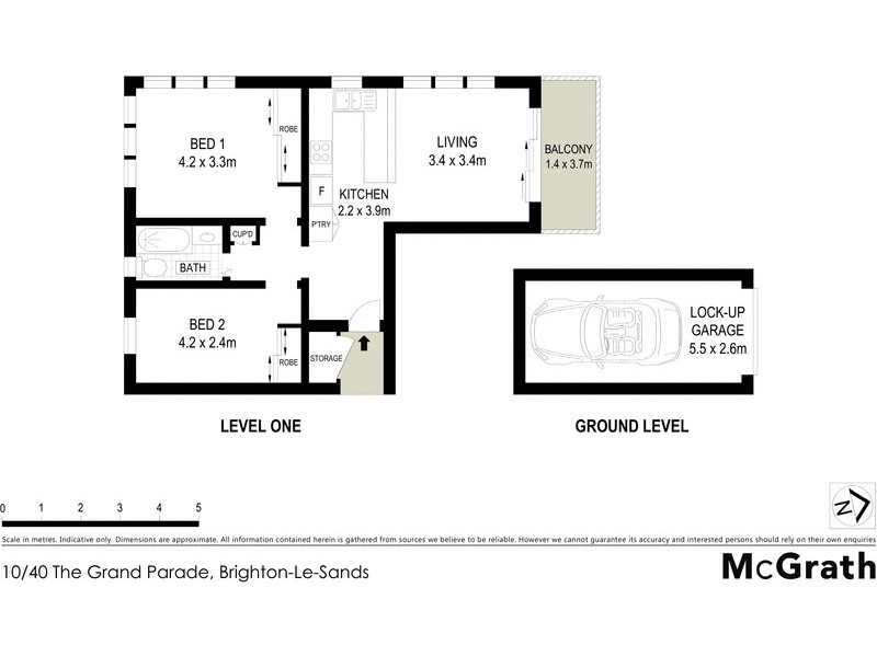 10/40 The Grand Parade, Brighton-le-sands NSW 2216 Floorplan