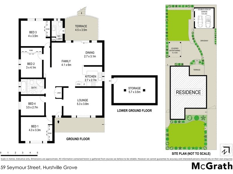 59 Seymour Street, Hurstville Grove NSW 2220 Floorplan