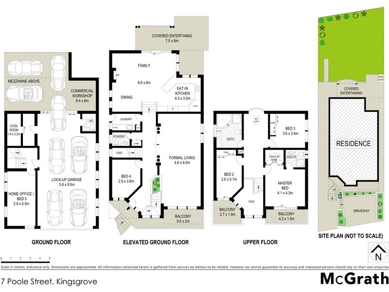 7 Poole Street, Kingsgrove NSW 2208 Floorplan