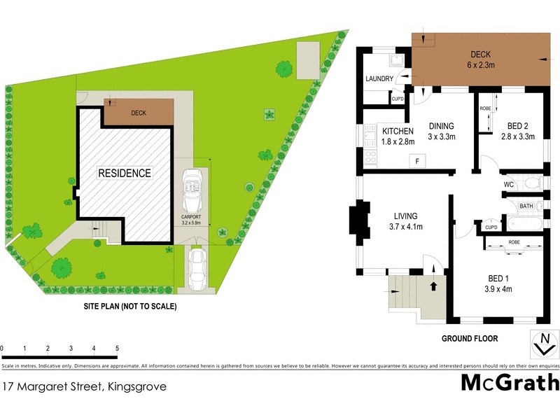 17 Margaret Street, Kingsgrove NSW 2208 Floorplan