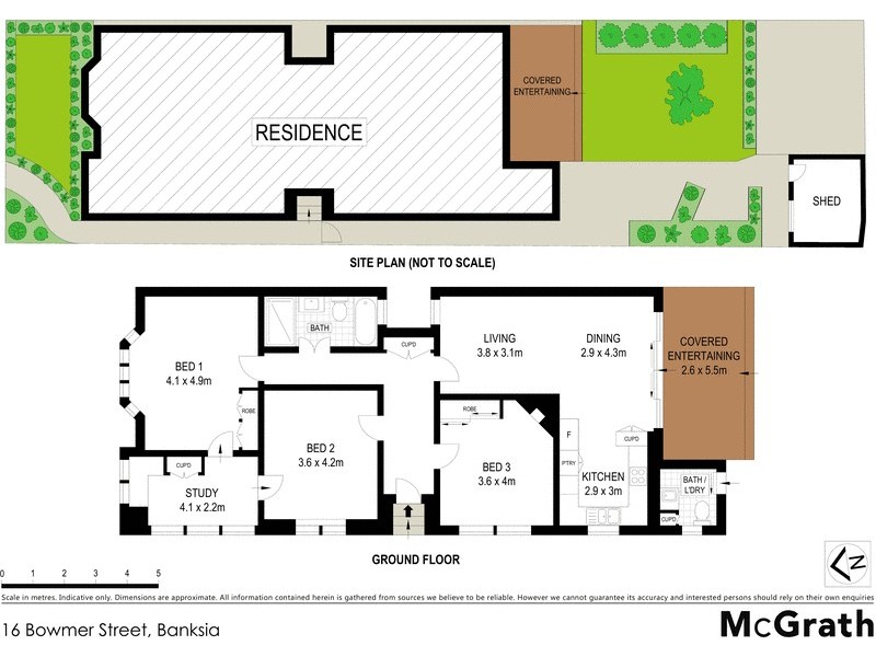 16 Bowmer Street, Banksia NSW 2216 Floorplan