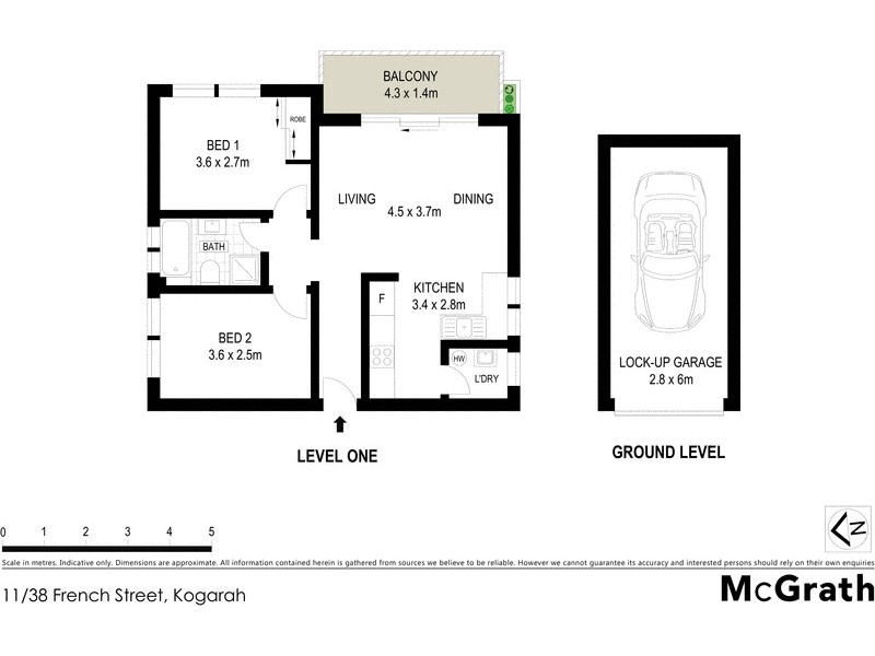 11/38 French Street, Kogarah NSW 2217 Floorplan